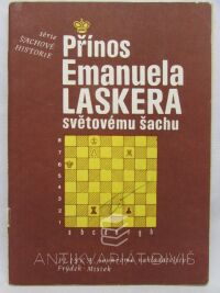 Pliska, Karel, Přínos Emanuela Laskera světovému šachu, 1990