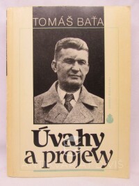 Baťa, Tomáš, Tomáš Baťa - Úvahy a projevy, 1990