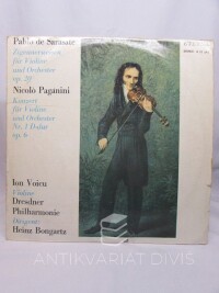 Sarasate, Pablo de, Paganini, Nicol?, Zigeunerweisen für Violine und Orchestr op. 20 / Konzert für Violine und Orchester Nr. 1 D-dur op. 6, 0