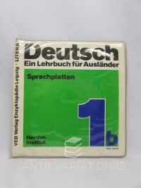 kolektiv, autorů, Deutsch Ein Lehrbuch für Ausländer 1b, 1979