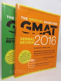 kolektiv, autorů, The Official Guide for GMAT Verbal + Quantitive Review 2016, 2015