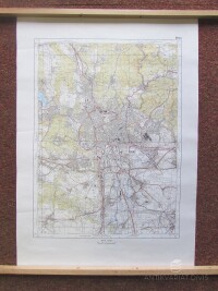 kolektiv, autorů, Nástěnná mapa Brno (1:50 000), 0
