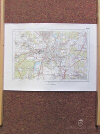 kolektiv, autorů, Nástěnná mapa Plzeň (1:50 000), 0