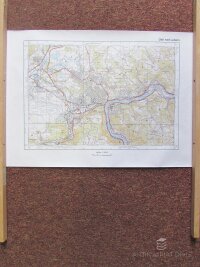 kolektiv, autorů, Nástěnná mapa Ústí nad Labem (1:50 000), 0