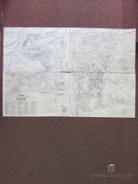 kolektiv, autorů, Nástěnná mapa Plan der königl. böhm. Hauptstadt Prag, 0