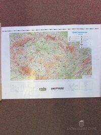 kolektiv, autorů, Nástěnná mapa Česká republika (1:800 000), 2001