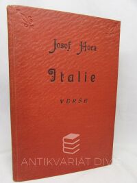 Hora, Josef, Italie, 1925