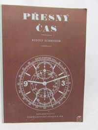 Schneider, Rudolf, Přesný čas - Hodiny a hodinky, 1956