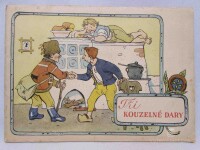 Lužík, Rudolf, Tři kouzelné dary - omalovánky, 1956