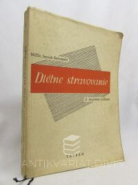 Sečanský, Imrich, Diétne stravovanie, 1949