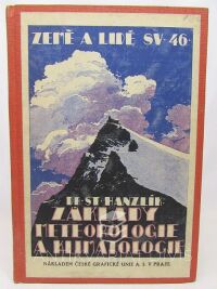 Hanzlík, Stan., Základy meteorologie a klimatologie, 1923