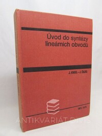 Kvasil, Josef, Čajka, Josef, Ůvod do syntézy lineárních obvodů, 1982