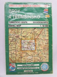 kolektiv, autorů, Brdy a Třemšínsko - turistická mapa 1:50000, 1998