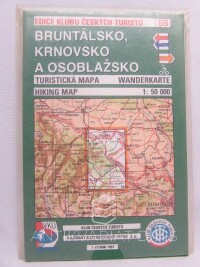 kolektiv, autorů, Bruntálsko, Krnovsko a osoblažsko - turistická mapa 1:50000, 1997