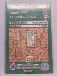 kolektiv, autorů, Třeboňsko a Horní Lužnice - turistická mapa 1:50000, 1997