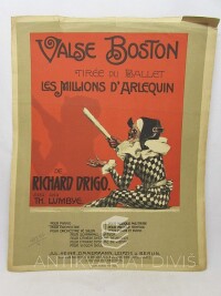 Drigo, Richard, Valse Boston - Tirée du Ballet les Millions D'arlequin, 0