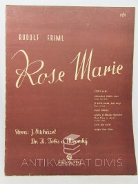 Mírovský, , Friml, Rudolf, Odcházel, J., Tobis, K., Rose Marie, 1941