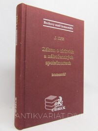 Kříž, Jakub, Zákon o církvích a náboženských společnostech: Komentář, 2011