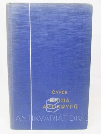 Čapek, Karel, Kniha apokryfů, 1945